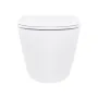 Унітаз підвісний Qtap Robin New Ultra Quiet безобідковий з сидінням Soft-close WHITE QT13332381АSW — Photo 12