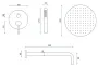 Душова система REA LUNGO CHROME + BOX прихованого монтажу * — Photo 9