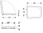 Сидіння для унітазу Geberit iCon Square 500.837.01.1 — Photo 3