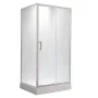 Душова кабіна з низьким піддоном Mixxus HARD SCT01-120x80x198-TR Chrome NEW прозоре скло 5мм (MI8428) — Photo 9
