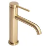 Змішувач для раковини (умивальника) REA CLIF BRUSHED GOLD золотий матовий * — Photo 6