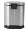 Відро для сміття з плавним закриттям овальне Mixxus Premium Strong-TC0120 SS Color 20л колір наржавійка (MI7081) — Photo 23