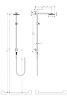 Raindance Showerpipe 180 мм - душова система HANSGROHE 27166000 — Photo 3