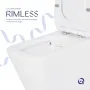 Унітаз-компакт Qtap Crow Eco безобідковий з сідінням Soft-close QTCRO27W48750 — Photo 15