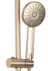 Душовий гарнітур REA LUIS BRUSHED GOLD матове золото з виливом — Photo 15