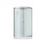 Набір Lidz душовий бокс Tani SB80x80.SAT.LOW.FR, скло Frost 4 мм + піддон Kupala — Photo 10