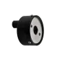 Чашка декоративна Mixxus TCC-01 BLACK (кругла) для маскування кабелю (колір чорний) (MI6638) — Photo 3