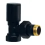 Кран для сушарки рушників кутовий Koer KR.531.Black - 1/2" (KR5103) — Photo 2