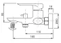 Змішувач для ванни з коротким виливом Koer KB-40028-12 (KR5307) — Photo 10