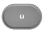 Умивальник SORRENTO MIRASOFT GRAY Miraggio — Photo 7
