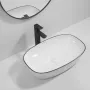Раковина накладна Mixxus Premium DIVERSE-0111 EDGE BLACK 600х380х140mm (MP6562) — Photo 13