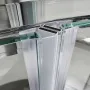 Душова кабіна без піддону Koer SR SC04-90x90x195-TR-02 прозоре скло Easy Clean 5мм SS Color (KR5682) — Photo 30