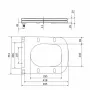 Сидіння для унітаза підлогового (Aries) 445×360×30 мм, White, з мікроліфтом? Slim Duroplast, Quick Release QT03228302W3 Qtap — Photo 6