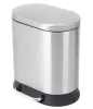 Відро для сміття з плавним закриттям овальне Mixxus Premium Strong-TC0105 SS Color 5л колір наржавійка (MI7080) — Photo 22