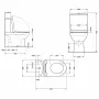 Унітаз підлоговий Qtap Evia Ultra Quiet 630×350×795 мм з сидінням Soft-close, White QTEVI27W49258 — Photo 11