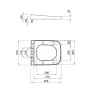Сидіння для унітазу Qtap Gemini з мікроліфтом Slim QT25992614EW — Photo 7