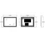 Дзеркало ZERIX SANSA MR01-80x60-REVERSE з LED Touch, Anti-fog, димером, рег. яскравості (ZX6049) — Photo 10