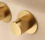 IMEX BOLONIA BRUSHED GOLD Набір для душу термостатичний, PVD матове золото — Photo 13