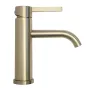 Змішувач для раковини REA FOSTER BRUSHED GOLD низький — Photo 9