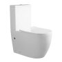 Унітаз підлоговий Qtap Grand Ultra Quiet безобідковий з сидінням Soft-close WHITE QT26228301W — Photo 2