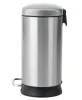 Відро для сміття з плавним закриттям овальне Mixxus Premium Strong-TC0120 SS Color 20л колір наржавійка (MI7081) — Photo 29
