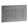 Панель змиву Koer KT-0612-07 240x160x10mm з нержавіючої сталі, квадр. (графіт) — Photo 4