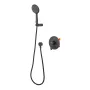 Змішувач для душу Haiba Amanda 003 (Inner) Black (HB3956) — Photo 11