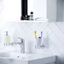 Скляний стакан з настінним тримачем AM.PM A8034300 Like — Photo 9