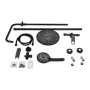 Душова система для душу Qtap Jay на два споживача QTJAY110BLM45550 Black Matt — Photo 15