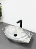 Умивальник (раковина) VBI VENEZIA S GRANIT GLOSSY накладний — Photo 4