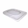 Сидіння для унітаза (Tern 490,520,610) 435x344x50 мм, White, з мікроліфтом, Slim Duroplast, Quick Release QTSC179W47353 Qtap — Photo 8