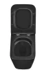 Унітаз підвісний Mixxus Premium QUADRO-0301-T3 BLACK 490х340х360mm, система змиву TORNADO 3.0 (MP6587) — Photo 17