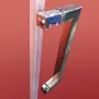 Двері в нішу Koer SR SD02-140x200-TR-01 прозоре скло Easy Clean 8мм, хром (KR5383) — Photo 34