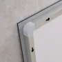 Дзеркало Mixxus LIGHT MR01-70x50 з Led Touch, Anti-fog, димером, регулятором яскравості, годинником (MI6000) — Photo 29