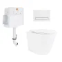 Готове рішення Qtap для ванної кімнати: Унітаз напольний Swan Rimless QT16223178W + інсталяція QT0122490S+ клавіша QT0111M08V1384W — Photo 8