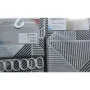 Шторка для ванної Mixxus SCT-011-180x180 з поліестеру (Візерунок "Ромби" сіро-білий) (AC3581) — Photo 6