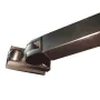 Бічна стінка до кабіни Koer SR SW04-90x200-TR-07 прозоре скло Easy Clean 10мм, графіт (KR5391) — Photo 85