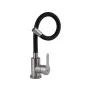 Змішувач для кухні Brinex Pure 015F3 з гнучким виливом   Nickel/Black BRIPUR015F3NKB — Photo 6