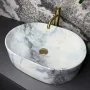 Умивальник (раковина) VBI VERONA 50 GRANIT GLOSSY накладний — Photo 5