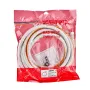 Шланг для газу ZERIX ZHG-01-FF1/2"-500 ПВХ білий 1/2"ГГ 500 см (ZX6165) — Photo 5
