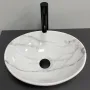 Умивальник (раковина) VBI PARMA CALCATTA GLOSSY накладний — Photo 5