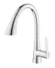 Змішувач для кухні з висувним виливом Grohe Zedra (32294002) — Photo 20