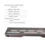 Комплект Qtap Taurus FD700 (PVD) Лінійний трап із нержавіючої сталі з сухим затвором 700 мм — Photo 7