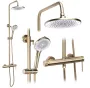 Душовий гарнітур REA FOSS CLIF BRUSHED GOLD — Photo 6