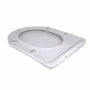 Сидіння для унітаза підлогового (Dove) 425×363×30 мм, White, з мікроліфтом, Slim Duroplast, Quick Release QT06228380BW3 Qtap — Photo 8