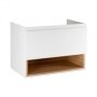 Тумба підвісна Qtap Robin 800х580х437 White/Whitish oak QT1374TPВ8001WWO — Photo 5