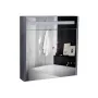 Дзеркальний шафа підвісний Qtap Robin 700х730х145 Graphite з LED-підсвічуванням QT1377ZP7002G — Photo 7