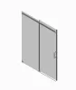 Двері в нішу Koer SR SD02-120x200-TR-01 прозоре скло Easy Clean 8мм, хром (KR5384) — Photo 49