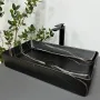 Умивальник (раковина) VBI TRIEST BLACK STONE MATT накладний — Photo 6