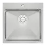 Кухонне миття Qtap D5050 2.7/1.0 мм Satin (QTD505010) — Photo 7
